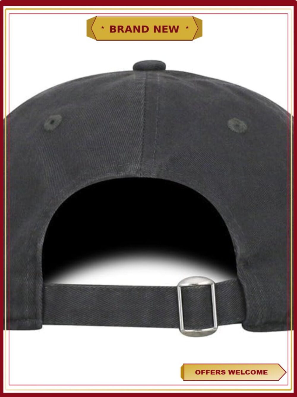Collegiate Tennessee Team Name Arch Adjustable Hat 100% Cotton Embroidered